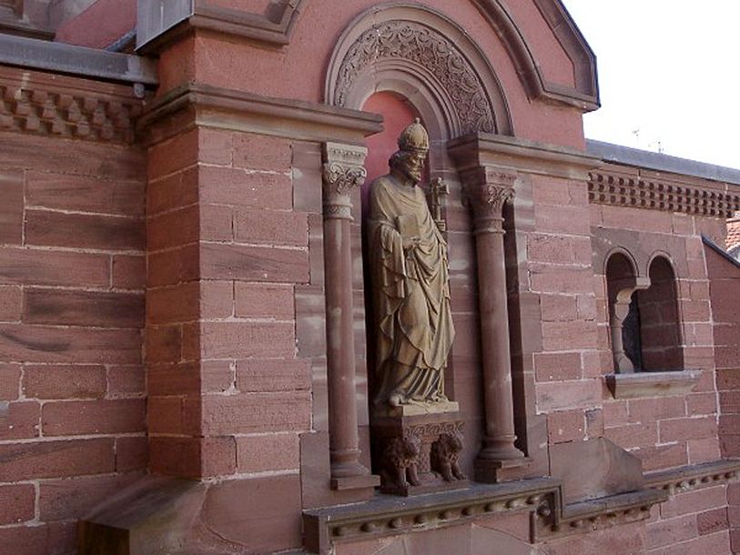 Paven St. Leo IV er vokset op i Eguisheim